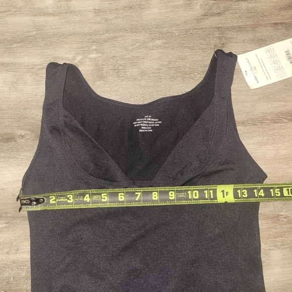 Bobbie Brooks Wear Your Own Bra Shaping‎ cami-black- womens 2x - Picture 5 of 6
